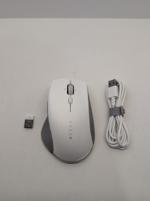 Razer Pro Click Mouse White RZ01-0299 Wireless Mouse - With Dongle Tested Z4#165