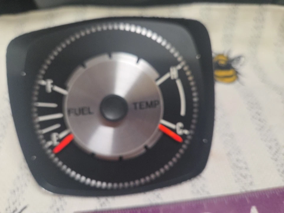 1971-1974 71 72 73 74 1972 1973 AMC Javelin medidores de temperatura/combustible funcionando Foto 4 de 4