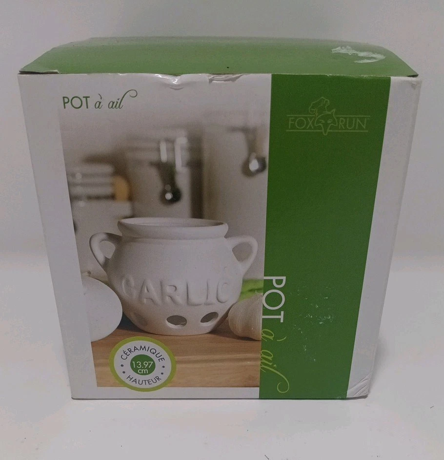 Garlic Keeper Made By Foxfun New With Box