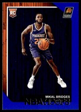 2018-19 Hoops Blue Mikal Bridges Rookie Phoenix Suns #252