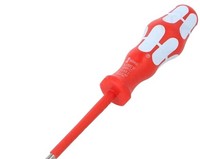 Screwdriver: Insulated; Pozidriv®; PZ1; Blade Leng - WERA.05022740001 | EU Stock