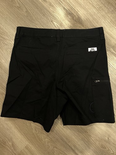 Pantalones Cortos Nike Para Hombre SB Skate Skateboarding Forro de Malla Negros Nuevos Sin Etiquetas Talla M (32) - Imagen 3 de 3