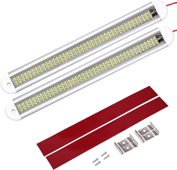 (2 StüCk) 120 LED Auto Innenbeleuchtung, 12 Volt Led Lampe Wohnmobil, 12V Led-image