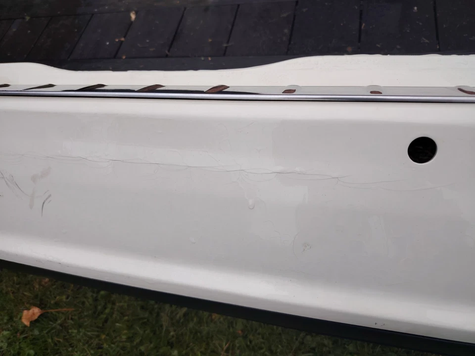 2012-2018 MERCEDES B-CLASS W246 BUMPER REAR BACK WHITE 650 COMPLETE - Image 3 of 4