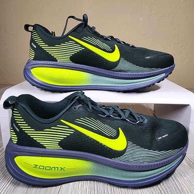 Nike Zoom Vomero 18 Seaweed Green/Volt Mens Size 12.5 WIDE New