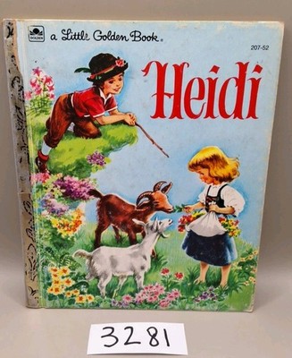 Heidi: A Little Golden Book Hardcover