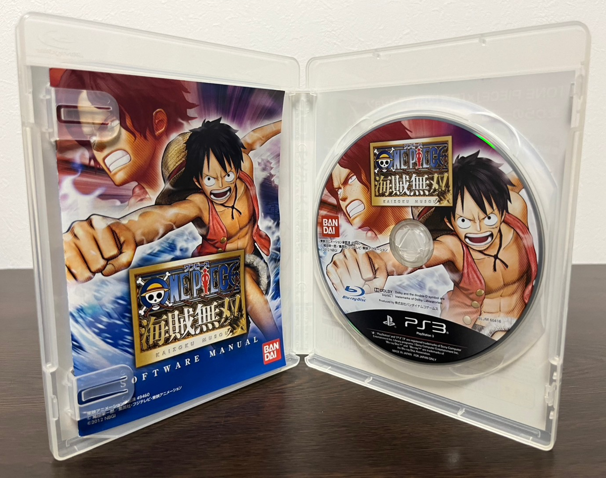 One Piece Pirate Warriors 1 2 3 set Sony PlayStation 3 PS3