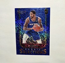 Obi Toppin 2020-21 Select Rookie Selections Blue Shimmer RC #2 NBA Basketball SP