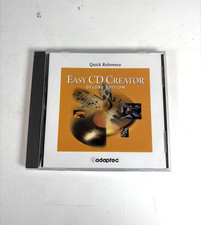 Vintage ADAPTEC Deluxe Edition Easy CD Creator 1653300 Rev A Ver 3.0