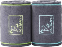 Pettom Hundehandtuch Mikrofaser 2 StüCk 90X50Cm Extra SaugfäHig Schnell Trockend