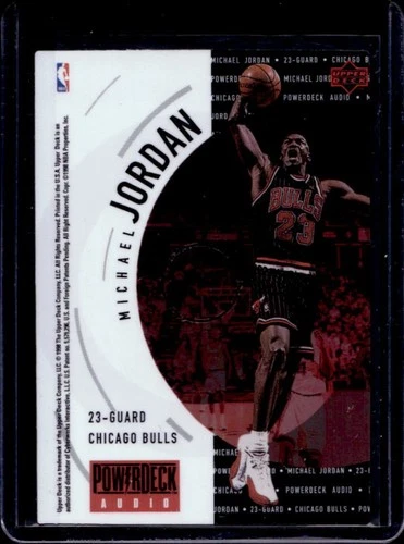 1997-98 Upper Deck Michael Jordan PowerDeck Audio #NNO Bulls