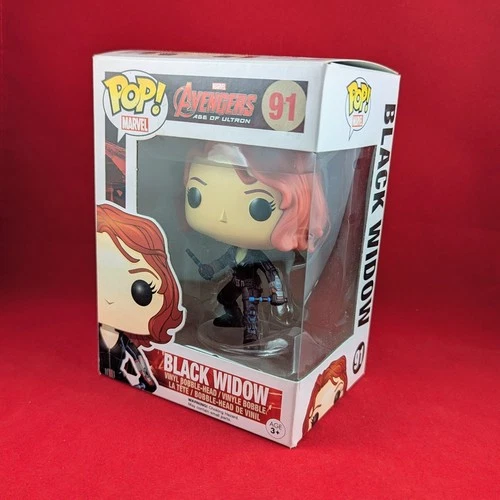 NEW FUNKO POP BLACK WIDOW 91 FIGURE Marvel Avengers Age of Ultron NIP VAULTED!