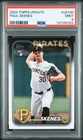 137183152 Paul Skenes 2024 Topps Update #US100 Rookie RC PSA 9