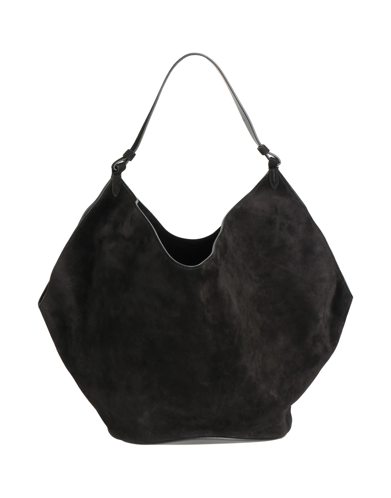Khaite - Women - Suede Hobo bag - Black