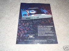 Krell MD-1 Cd Turntable Ad from 1990,Rare, high-end!