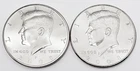 2008 P & D Kennedy Half Dollar Set (2 coins)  AVE CIRCULATED **FREE SHIPPING**
