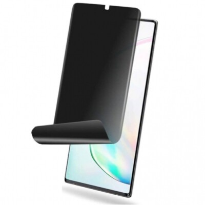 Galaxy Note 10 Plus - TPU Film Privacy Screen Protector [NOT GLASS] [Fingerprint