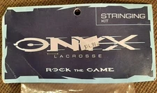 ONYX Lacrosse Hard Mesh Stringing Kit -New Sealed Green Hard Mesh Kit Free S&H 