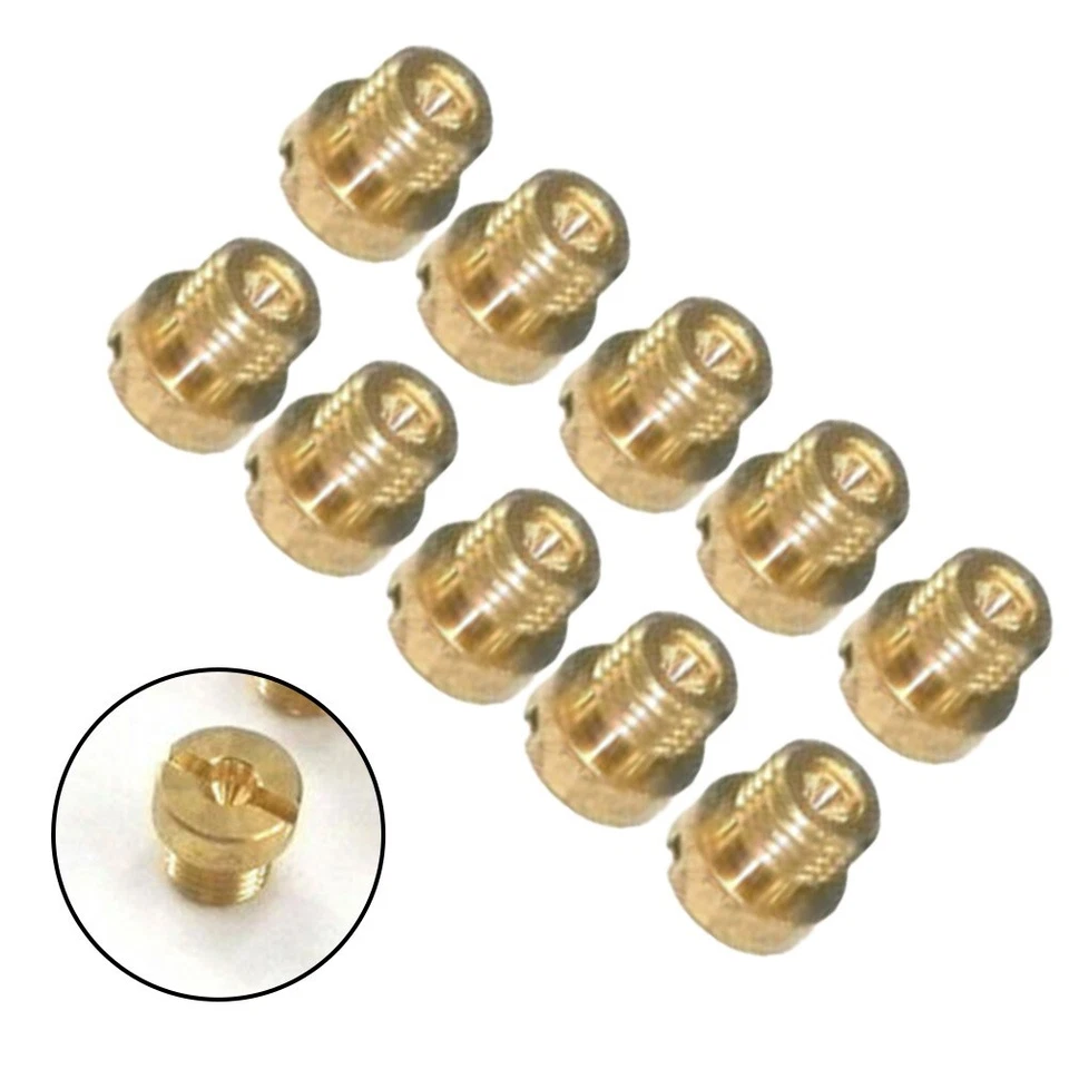 Kit de chorro principal de motocicleta de 6 mm con rosca M6 de 10 piezas para carburador 74-95 Foto 3 de 4