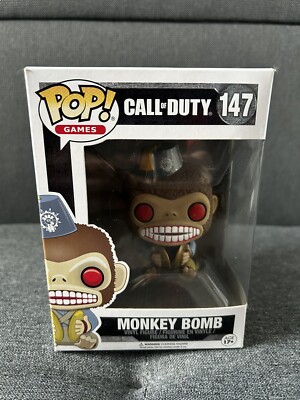 Funko Pop! MONKEY BOMB #147 Call of Duty UK