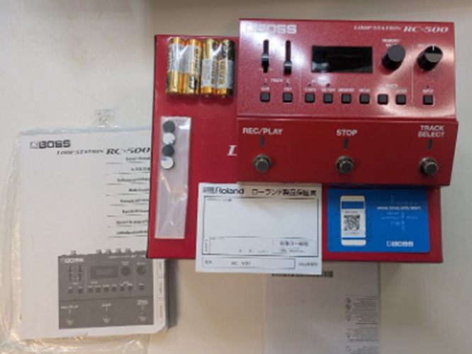 Boss RC-500 Advanced Two-Track Loop Station for sale online Boss RC-500 Advanced Two-Track Loop Station for sale online