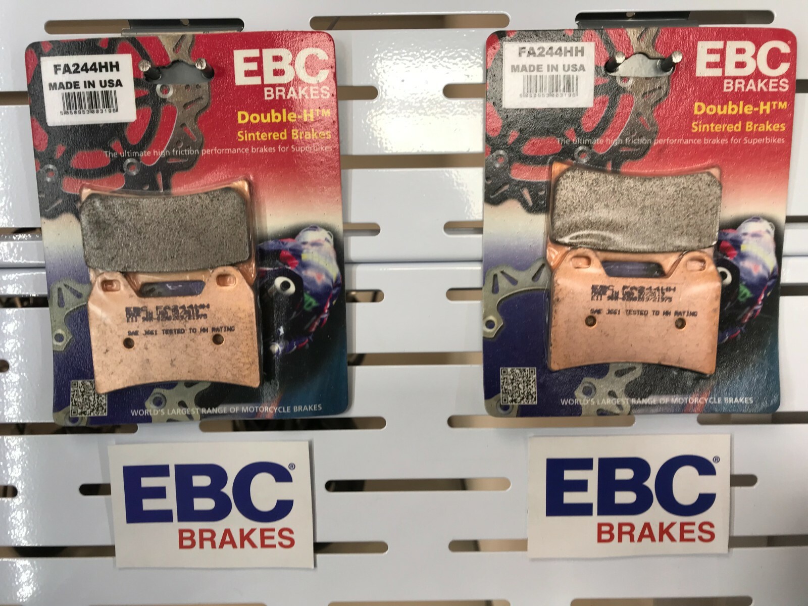 EBC Front Sintered Brake Pads FA244HH KTM SMC 625 2005 - 2006 - Image 83