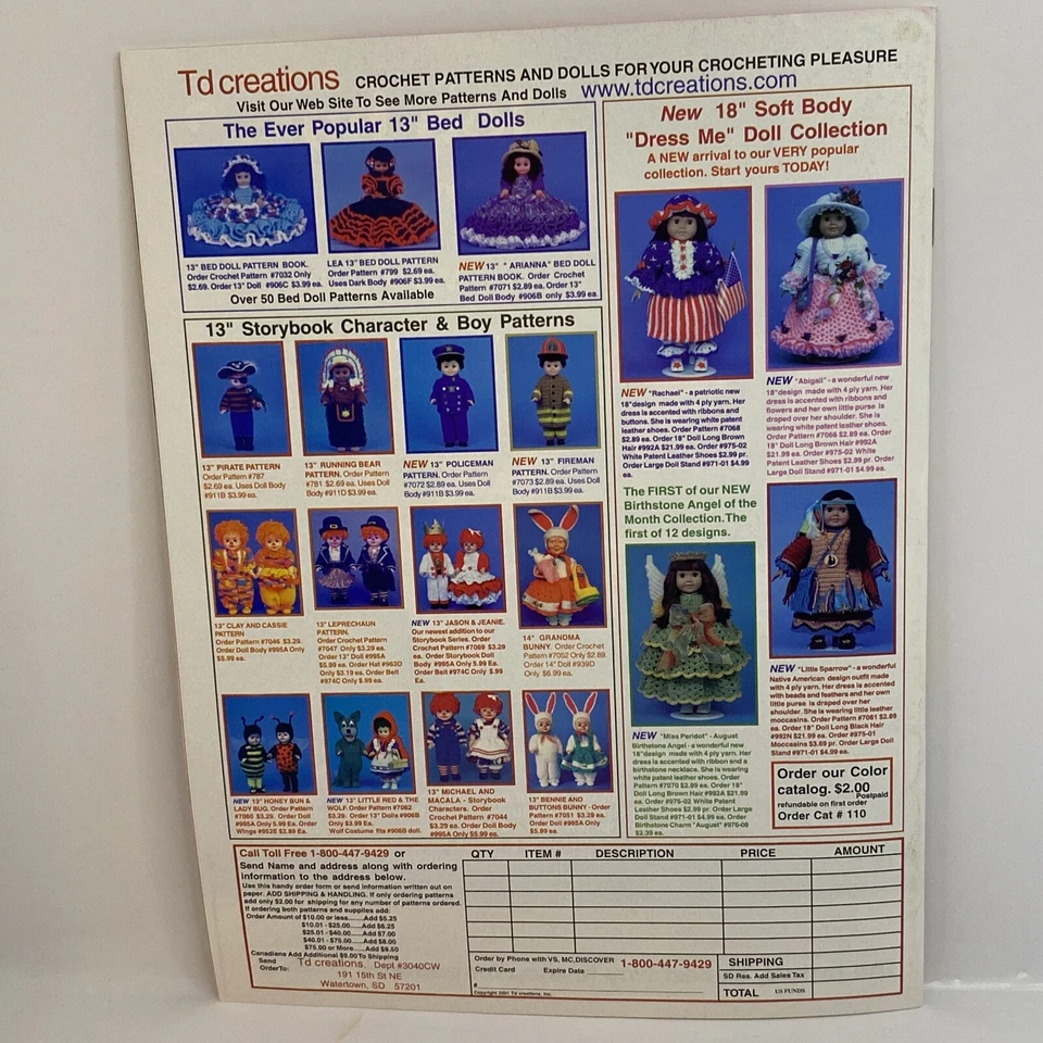 Revista Crochet World Abril 2002 Pascua Primavera Conejo Foto 2 de 4