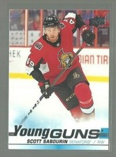 2019-20 Upper Deck #220 Scott Sabourin Young Guns RC (ref 76593)