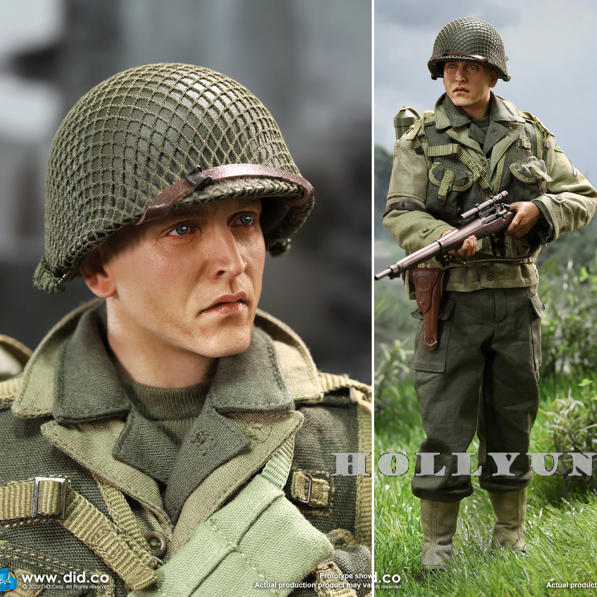 DID WWII US 2nd Ranger Battalion Series 4 Private Jackson Toy 1/6