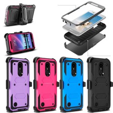 Funda rígida híbrida blindada a prueba de golpes para LG K20 Plus / K10 2017/LV5