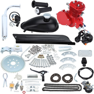 100ccm 2-Takt Fahrrad Motor Kit - Umbau Auf Benzinbetrieb