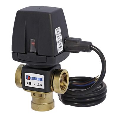 ESBE Zonenv. VZD261 DN20 Kvs 6,0 Rp3/4'' IG PN6 festes Kabel