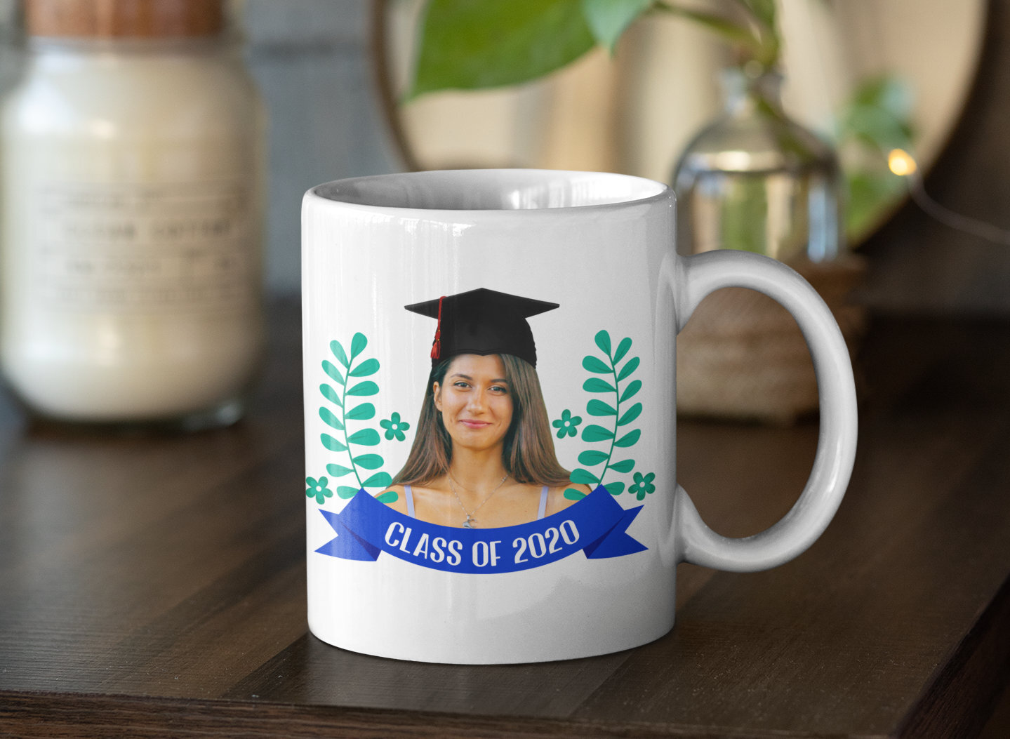 Class Of 2020 Personalized Photo Mug Class Of 2020 Personalized Gift Graduation