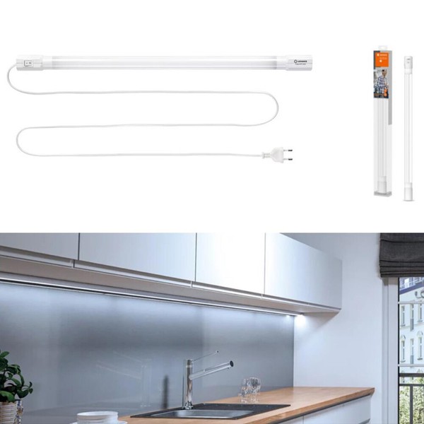 Ledvance Tubekit Led Unterbauleuchte 8.9W 60Cm 4000K M. Netzstecker Und Schalter-image