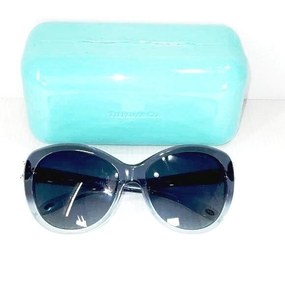 Woman's Tiffany sunglasses cat eye TF 4048-B 8108/4L | eBay