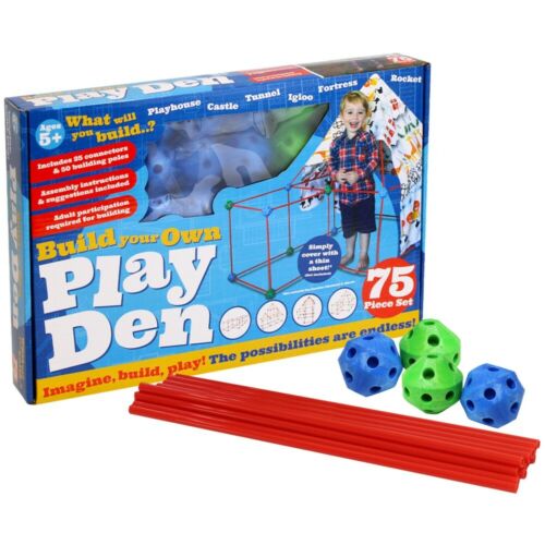 Build Your Own Den - 75 Piece Kit, Toys &amp; Games, Brand New