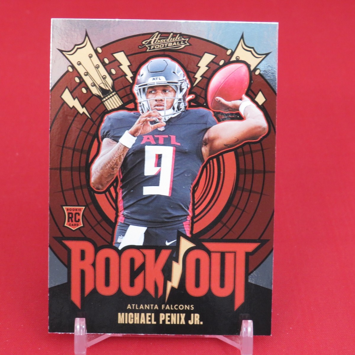 Michael Penix Jr Rock Out RC 2024 Panini Absolute | eBay