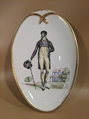 Vintage Costume D' Ete 1797 Mottahedeh Decorative Plate
