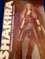 SHAKIRA - Super Poster + Calendar 2000 / 2001