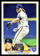 2023 Topps 225 Corbin Burnes Milwaukee Brewers Baseball Card