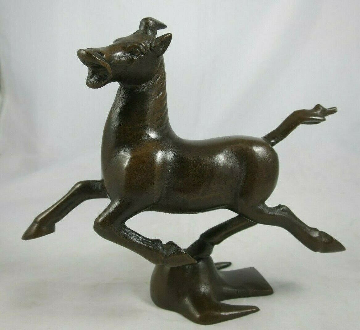 Flying Horse Of Gansu Bronze Running Horse Japan 8.5\
