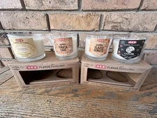H-E-B HEB Candles 4oz Cafe Ole’/ Glazed Donuts & Vanilla/Pinata Cake - 4 Count