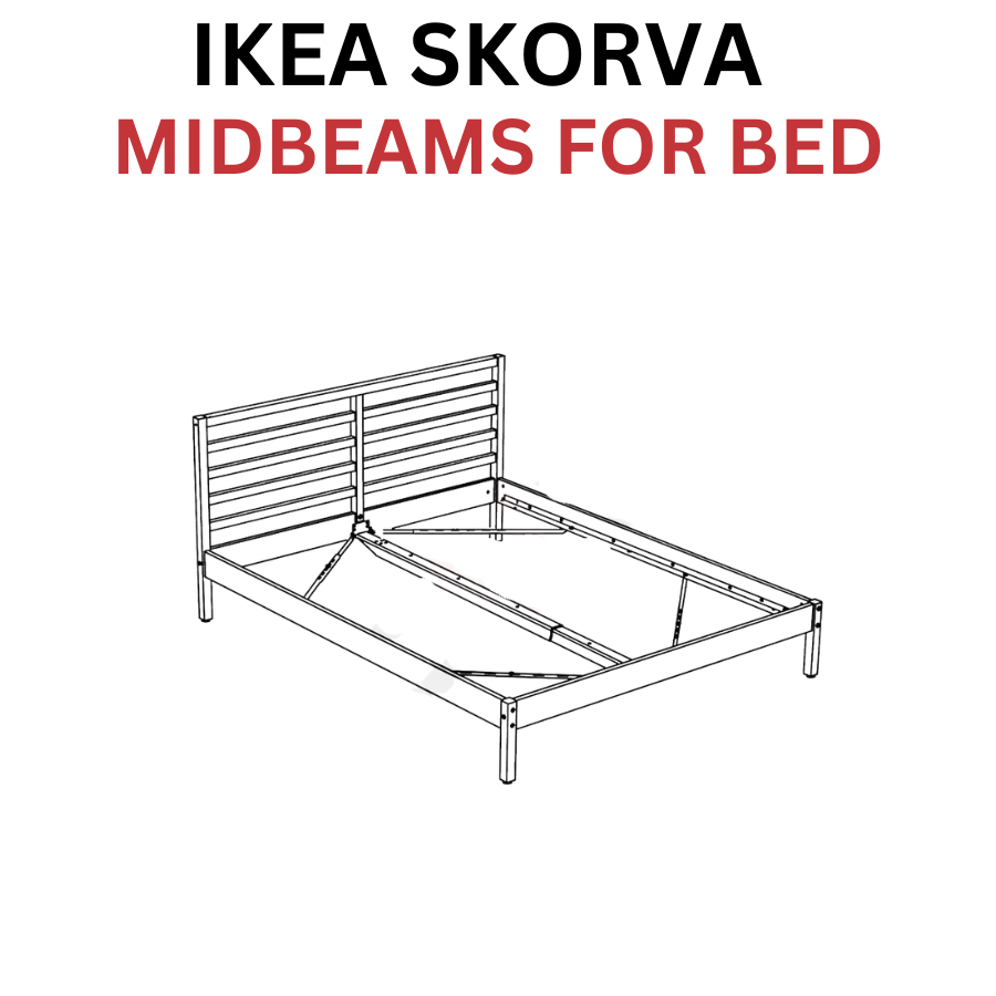 3 x IKEA Bed Midbeam Central Support Galvanised Adjustable Length Max
