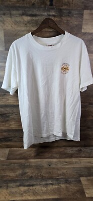 Vtg Nor Wester ALES & LAGERS Portland Single Stitch Men s Size XL Beer Shirt WHT