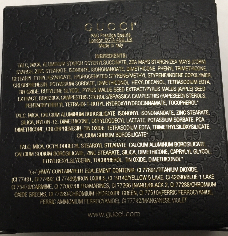 Gucci Eye Magnetic Color Shadow Quad NIB 5g made in Italy choose