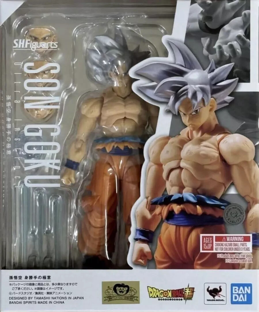 Сон Гоку -Ультра Инстинкт- Фигурка героя Dragon Ball Super S.H. Figuarts