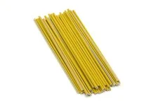 THEORY WHEELIE BIKE REFLECTIVE SPOKE SKINS - SPOKE COVERS-10.6" long- ROS - GOLD