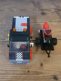 LEGO CITY: Racing Bike Transporter (60084), Used, Read Description