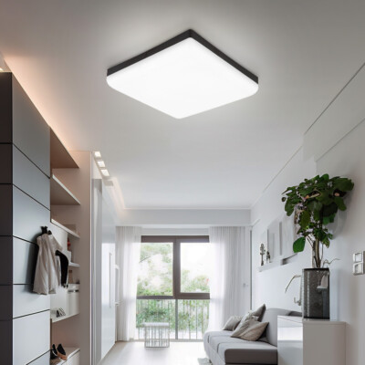 Deckenlampe Deckenleuchte LED Flurlampe schwarz Küchenleuchte BigLight