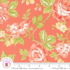 Moda JELLY JAM 20490 13 Orange Floral FIG TREE Quilt Fabric